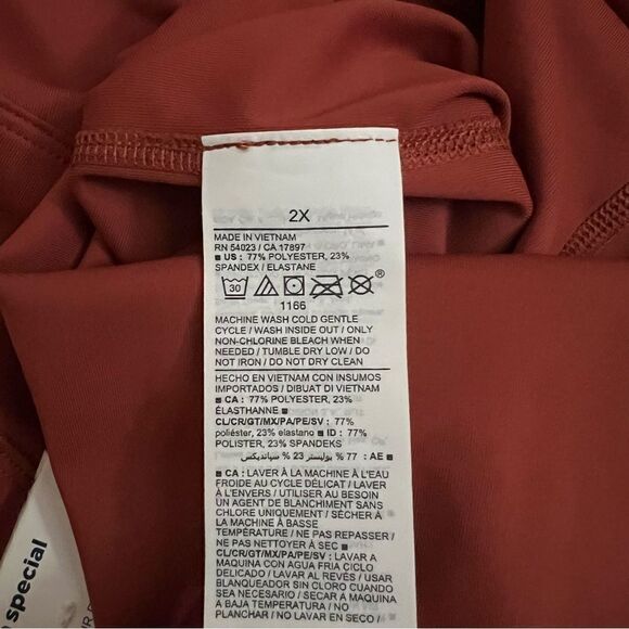 Old Navy Extra High-Waisted PowerSoft Skort NWT Plus Size 2X - Picture 7 of 7